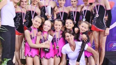 Grenoble Gym : les Cadettes vice-championnes de France !